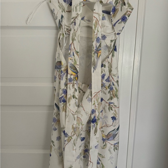 Zimmermann Natura Midi Dress Size 1 - Picture 7 of 10